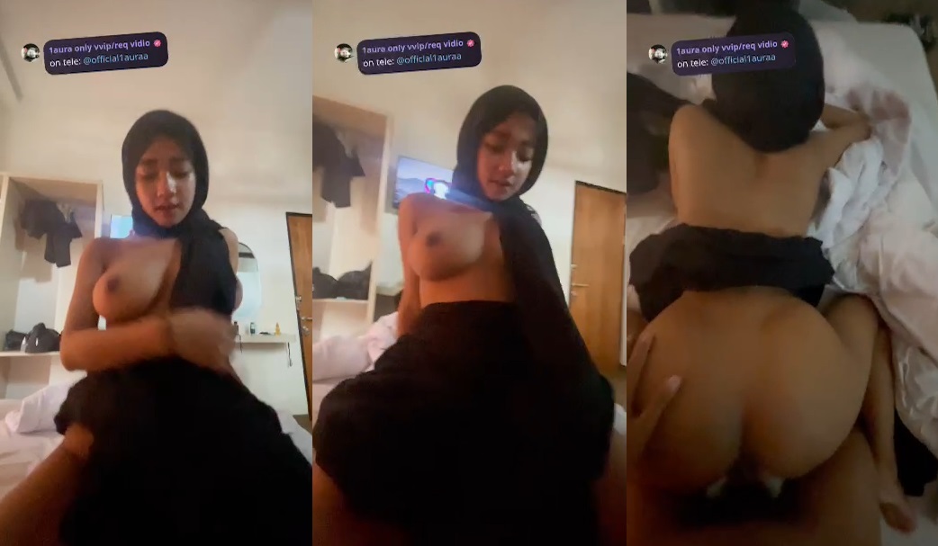 Phim sex Phim sex Indonesia - Cô gái mặc jilbab đen cưỡi ngựa rên rỉ dâm đãng không kiềm chế nổi
