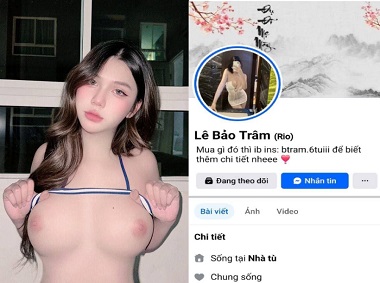 Lê Bảo Trâm bị hai chàng trai lạ mặt bất ngờ kéo vào cuộc vui 3P quay clip nóng bỏng